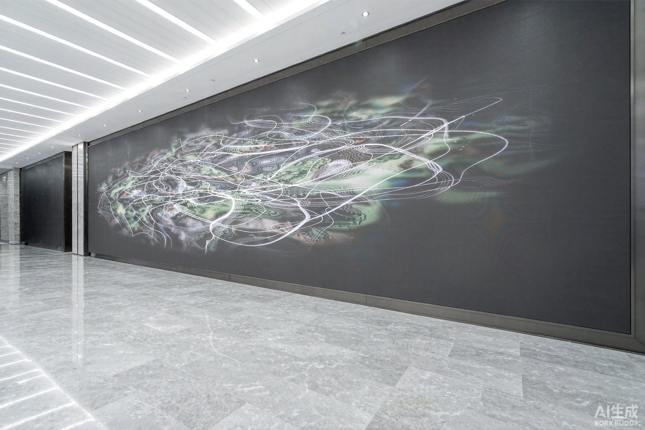 惠州惠阳区园区企业文化墙与展厅实景 03-01｜产业园区招商展示中心·迪赛品牌设计