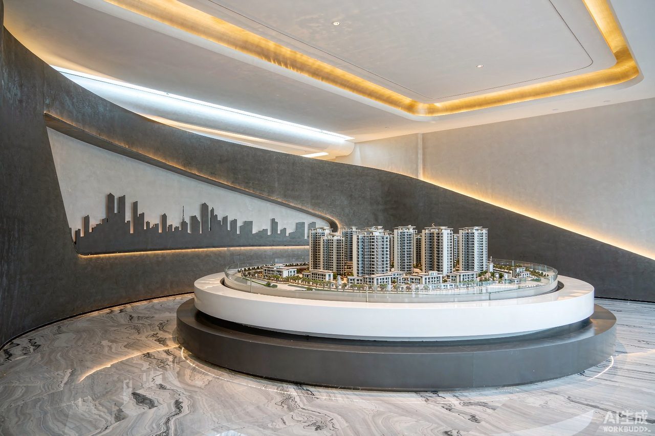 惠州惠阳区园区企业文化墙与展厅实景 06-封面｜房地产项目展厅与品牌文化墙·迪赛品牌设计